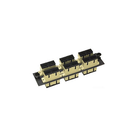 Allen Tel Loaded Duplex Mounting Panel-MM-SC GBSC-6MMDU